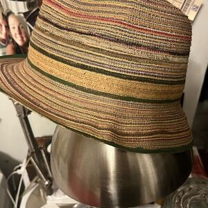 Multicolor Striped Fedora Sandiego Hat Company